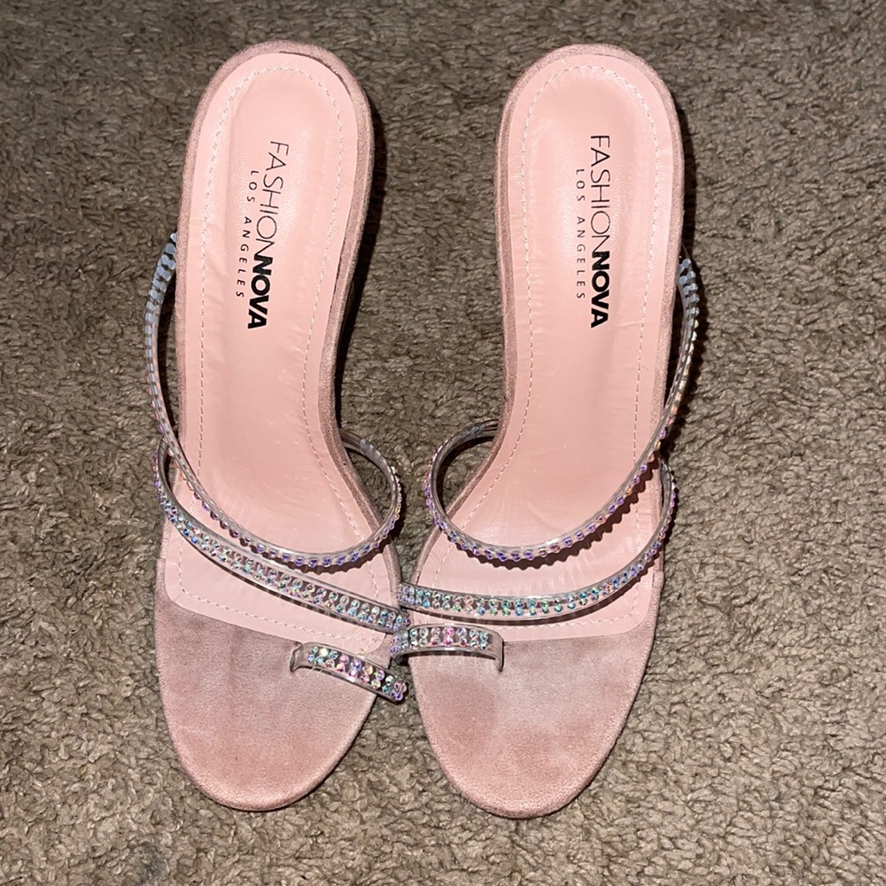 Brand new fashion nova sandal heels